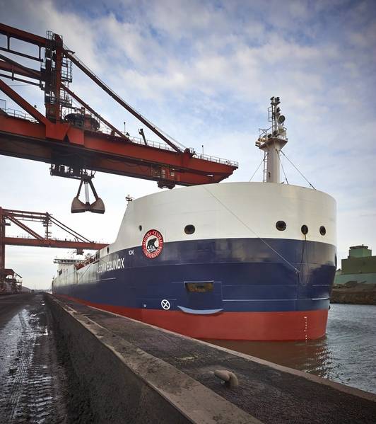 Ein St. Lawrence Seaway Bulk Schiff (SLSMC)