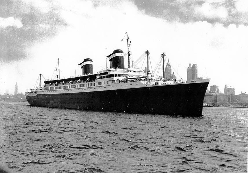 Las SS Estados Unidos. Foto: Gibbs y Cox