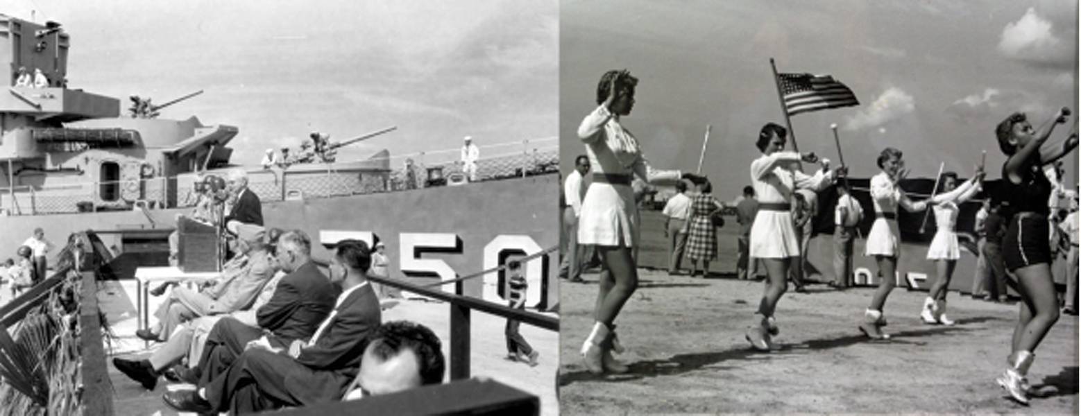 Port Canaveral, 4 de novembro de 1953. (Autoridade Portuária de Canaveral)