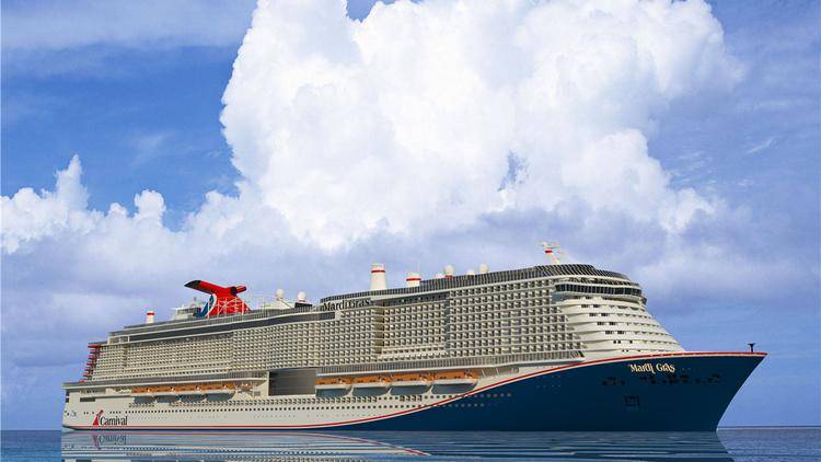 El carnaval Mardi Gras de Carnival Cruise, con capacidad para GNL y 6,500 invitados, lleva el nombre del primer Mardi Gras, el primer barco de Carnival Cruise Line que entró en servicio en 1972. Es el doble del tamaño del primer Mardi Gras si es alimentado por GNL y se basa en Cabo Cañaveral.