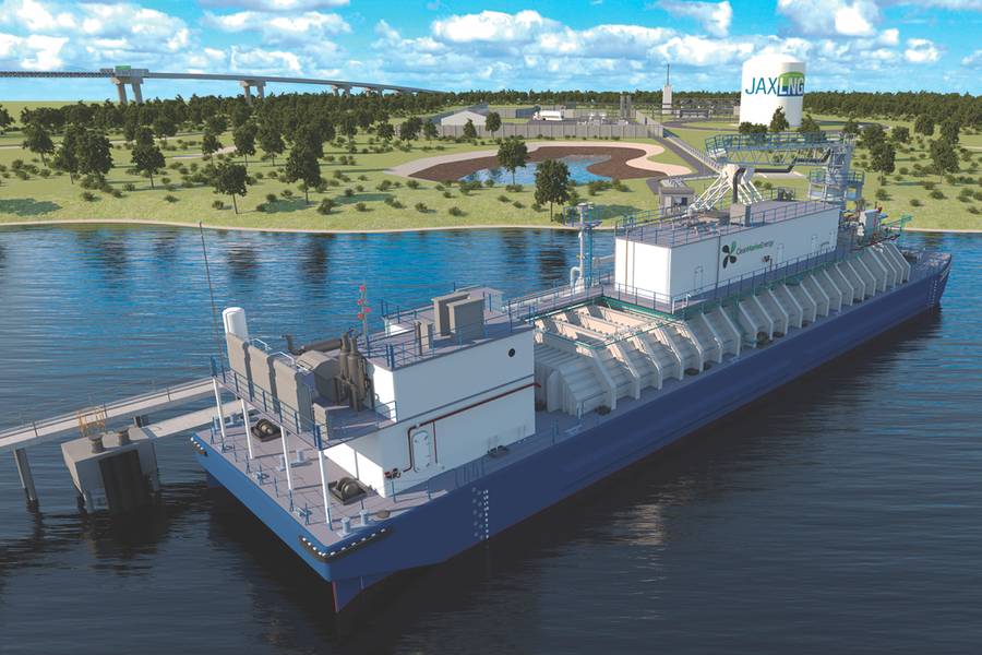 La complejidad financiera coincide con la complejidad logística. JAX LNG es una nueva compañía propiedad de Pivotal LNG (subsidiaria de Southern Company Gas) y NorthStar Midstream, LLC (bajo la dirección de Tim Casey de K-Sea Marine y respaldada por fondos administrados por un grupo de infraestructura dentro de Oaktree y Clean Marine Energy LLC). Los principales de este último incluyen a la familia Van Reesema, mejor conocida por su inversión en el buque cisterna Jones American Phoenix. (Crédito: Clean Marine Energy)