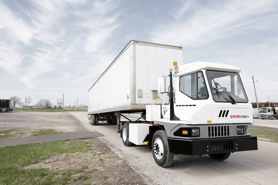 el tractor de terminal eléctrico Kalmar Ottawa, T2E