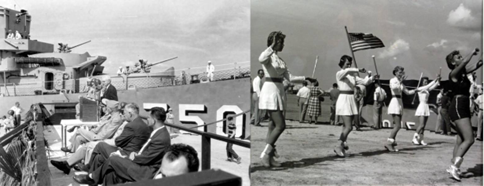 卡纳维拉尔港，1953年11月4日。（卡纳维拉尔港务局）