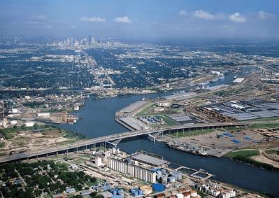 (Datei Foto: Hafen von Houston)