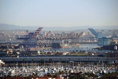 Der Hafen von Los Angeles (KREDIT: Adobestock / © Ginton