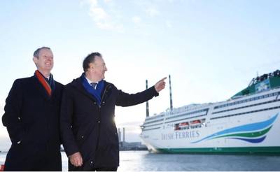 Irish Continental Group Ferry Project II. صورة: بنك الاستثمار الأوروبي