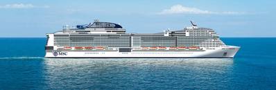 MSC Grandiosa. صورة: MSC Cruises SA