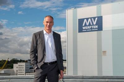 Raimon Strunck（53）はMV WERFTENの最高技術責任者（CTO）に任命されました。写真：©MV WERFTEN