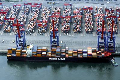 Yantian Expressのファイル写真（写真：Hapag Lloyd）