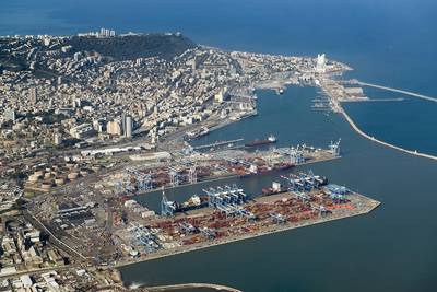 صورة: شركة ميناء حيفا