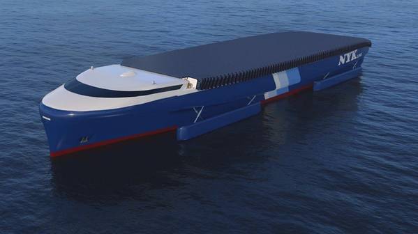 Das konzeptionelle NYK EcoShip (CREDIT: NYK)