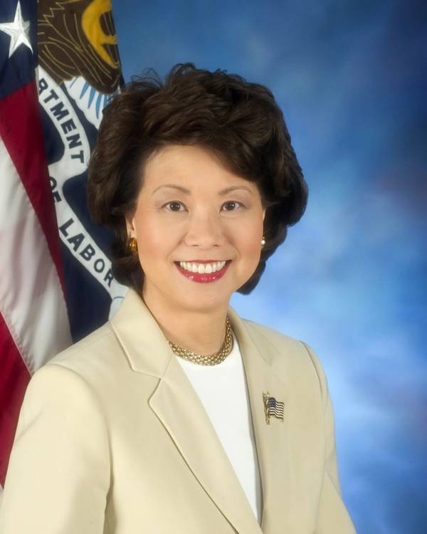 Αμερικανική γραμματεία μεταφορών Elaine L. Chao
