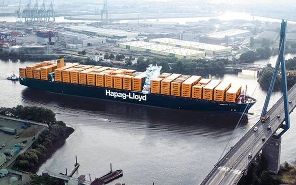 汉堡快递。照片：Hapag-Lloyd