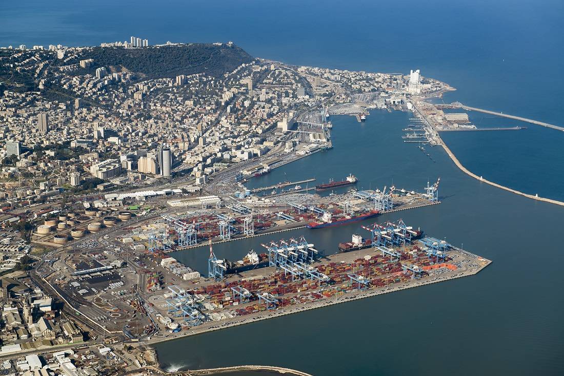 شركة ميناء حيفا تسجل رقما قياسيا
