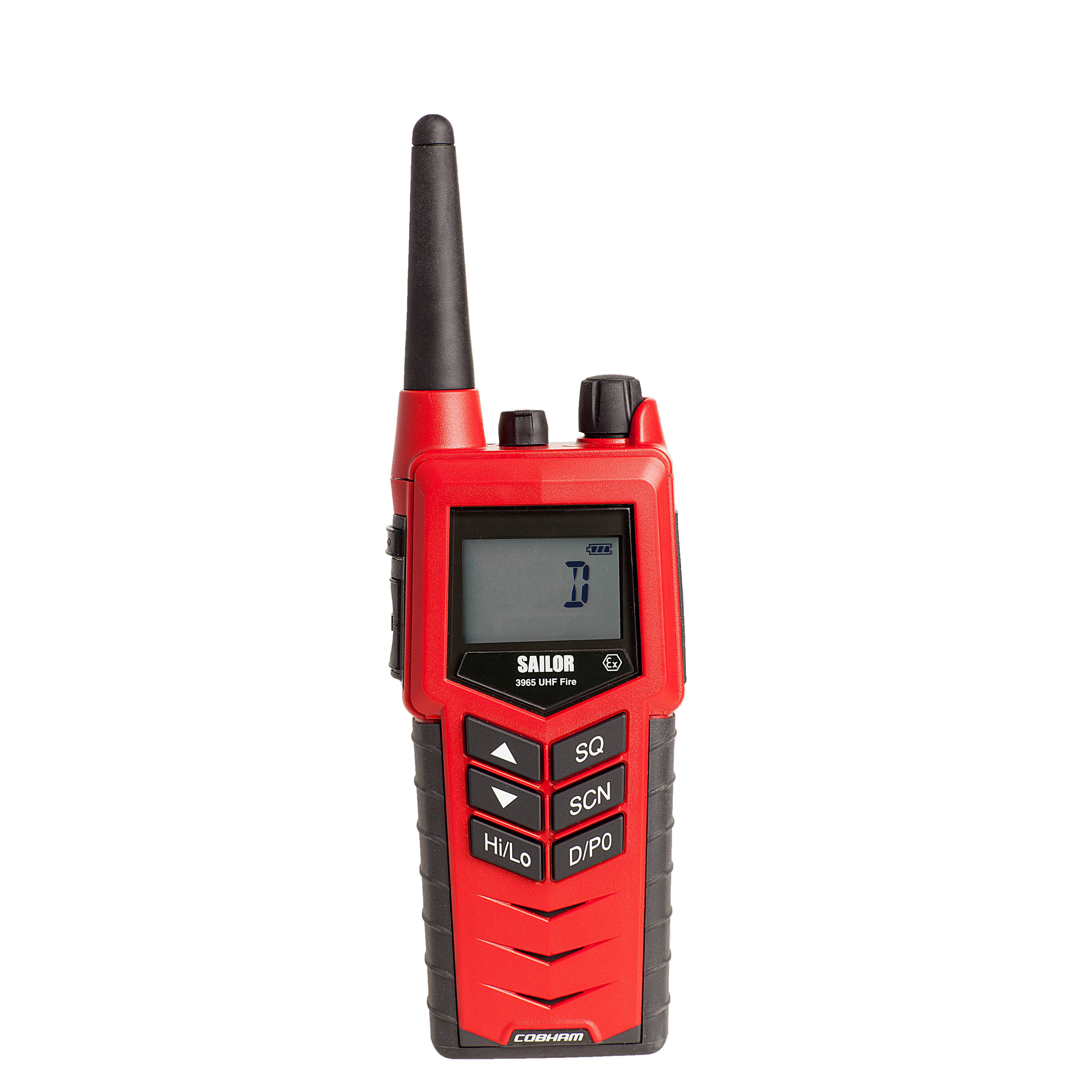 Cobham Unveils Portable Radio For Firefighting Duties