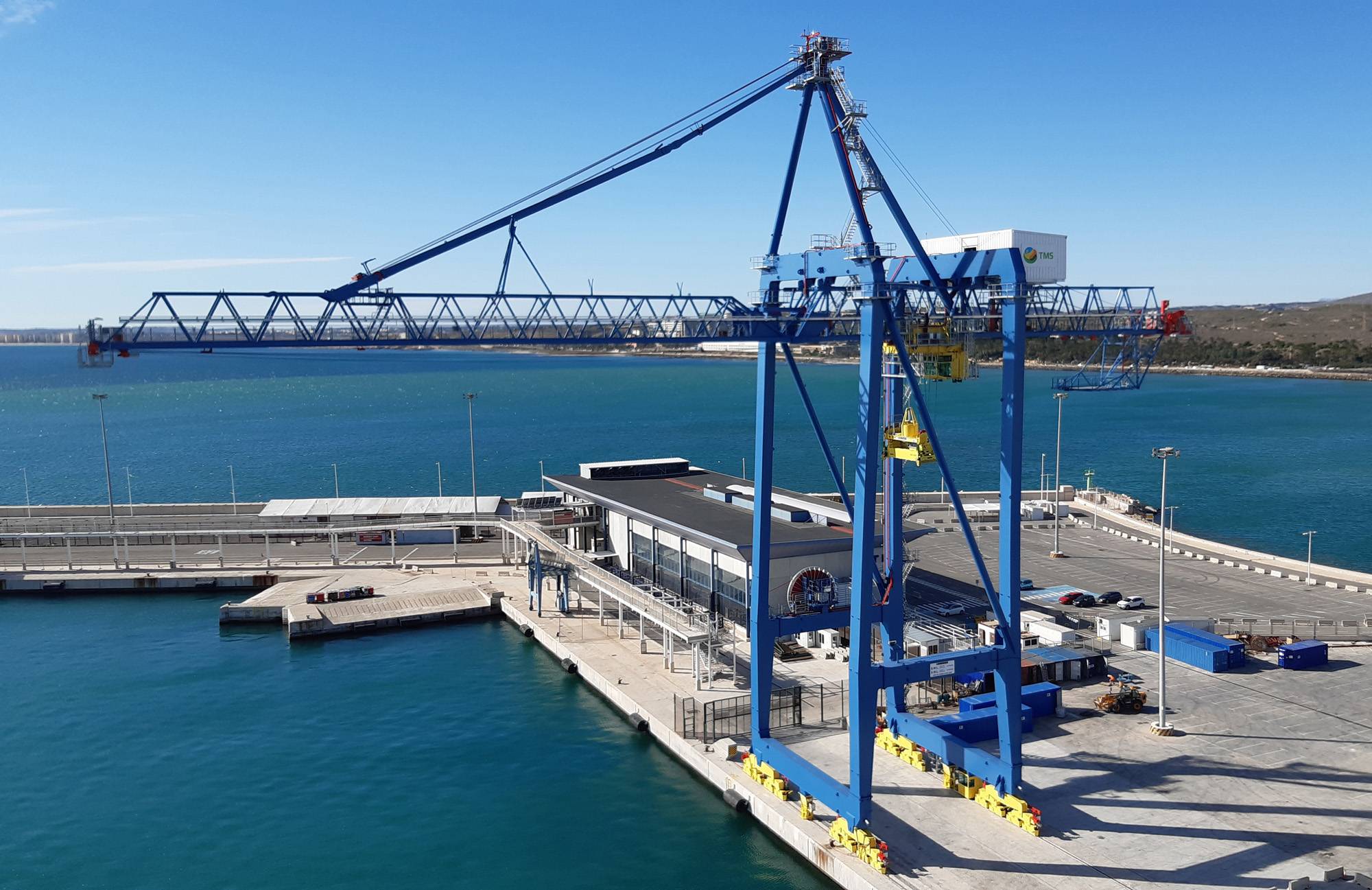 Liebherr STS Container Crane For The Port Of Alicante