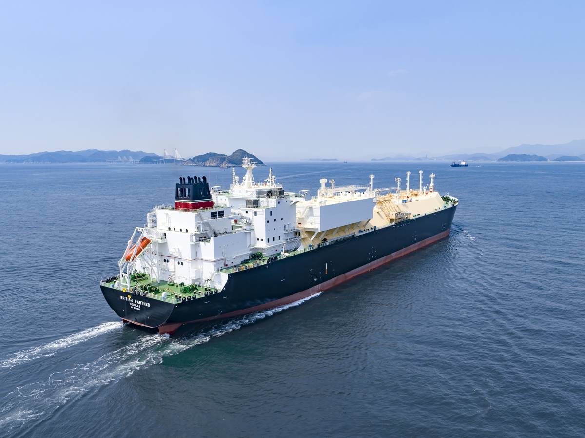 First Of Six New LNG Carriers Delivered To BP