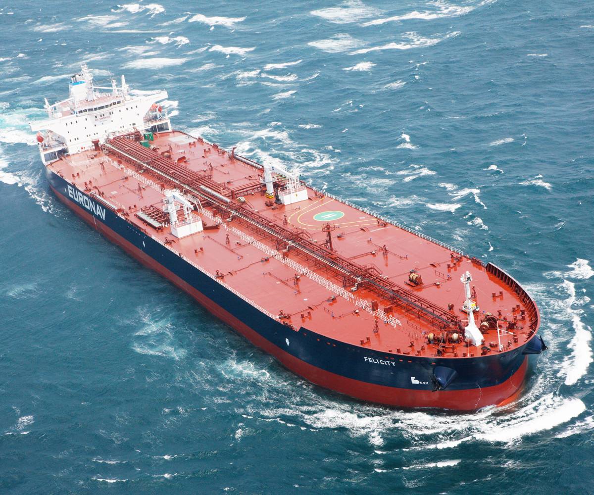 Belgian tanker operator Euronav reported a sharp drop in core profit for th...