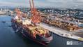Baltic Container Terminal Handles Longest, Largest Vessel to Call at Gdynia Port