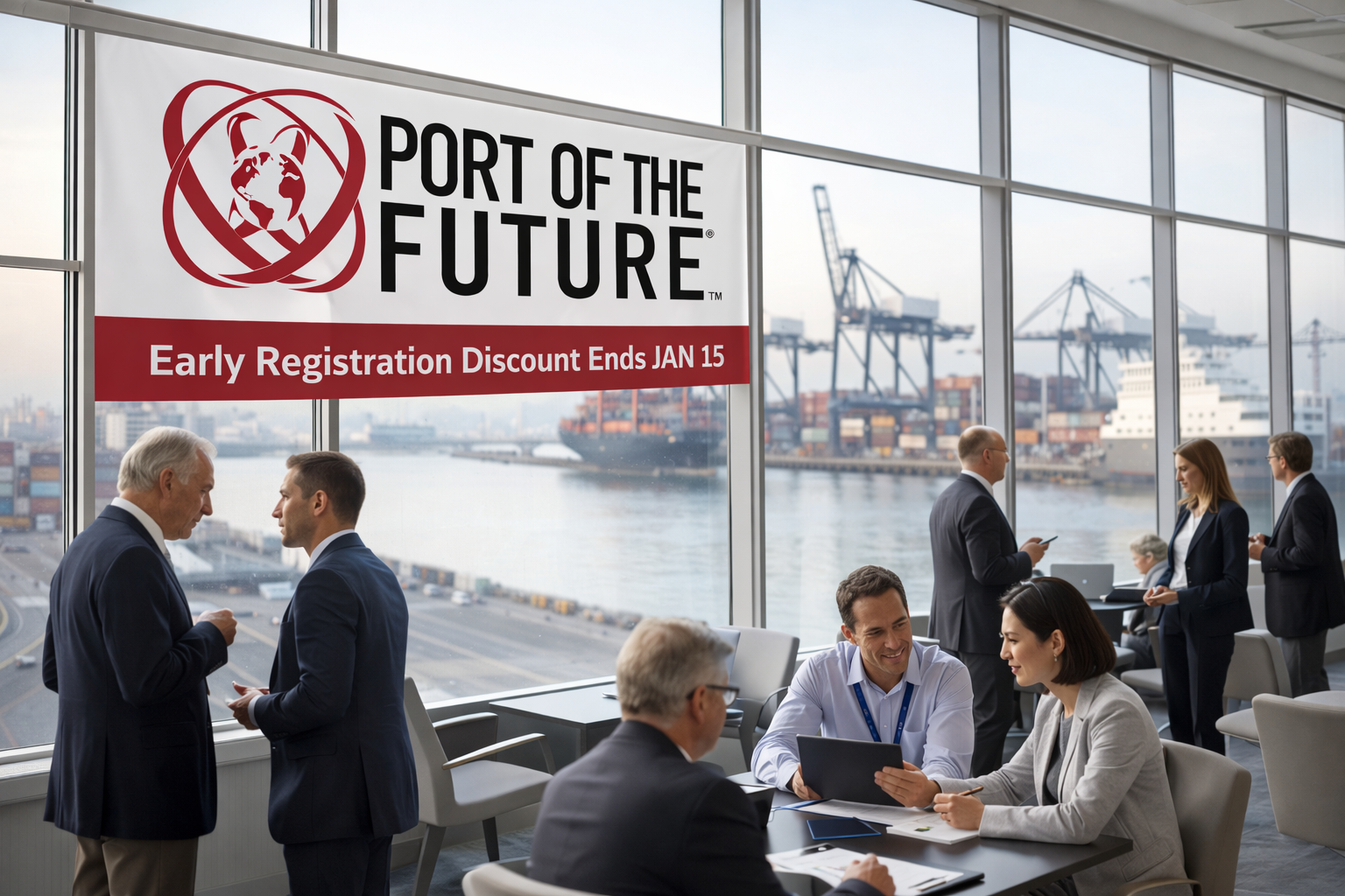 Last Chance: Early Bird Registration Ends January 15 for Port of the Future Conference 2026