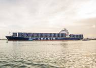 4,298-TEU capacity CMA CGM Jamaica (Photo: Port of New Orleans)