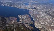 An aerial view of the NWSA Seattle docks (CREDIT: NWSA)