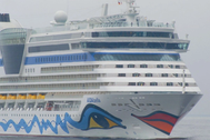 "AIDAbella" in Kiel / Foto PORT OF KIEL