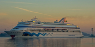 "AIDAcara" arrives in Kiel / Foto: Stephen Gergs