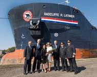MV Algobay Rename Ceremony: Photo credit Algoma Central Corp.