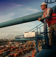 Aspect of port: Image courtesy of Port of New Orleans