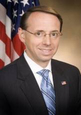 U.S. Attorney Rod J. Rosenstein (Photo courtesy of: USDOJ)