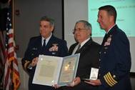 Award Ceremony: Photo credit USCG