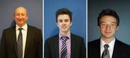 From left: Bob Barrett, Sales Manager; Ashley Anderson, Sales Engineer and Scott Williams, Sales Engineer