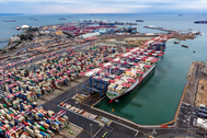 The Port of Long Beach in December 2018. (Photo: Port of Long Beach)