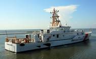 Bollinger delivered the 10th Fast Response Cutter, Raymond Evans, to the U.S. Coast Guard on June 25, 2014. (Photo courtesy of Bollinger)