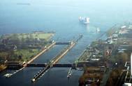 Brunsbüttel Locks: Photo credit Kiel Canal Authority