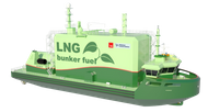 LNG Bunker Barge Concept: Image credit NLI