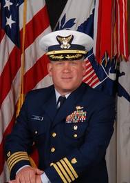 Captain George Lesher, United States Coast Guard (Official USCG photo)