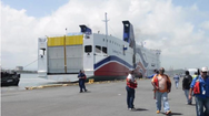 CARIBBEAN FANTASY MOORED IN SAN JUAN HARBOR PHOTO USCG