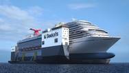 Carnival Vista on the Boskalis BOKA Vanguard Koninklijke Boskalis Westminster N.V. Photo: Royal Boskalis Westminster
