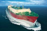 An LNG carrier at sea. Fine Image (QGTC)