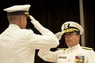 Change of Command Ceremony: Photo courtesy of USCG