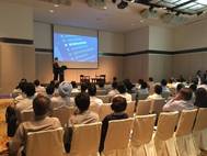 ABS Chief Technology Officer Howard Fireman presents ABS CyberSafety™ guidance for contending with cyber threats and risks. Photo ABS