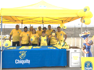 Chiquita staff handed out free bananas and several other prizes by playing the Miss Chiquita game with attendees at the Port’s Annual Banana Festival (Photo: Port of Hueneme)