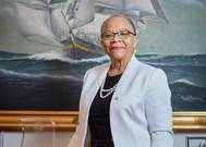 Dr. Cleopatra Doumbia-Henry, president of the World Maritime University (WMU) in Sweden. © Christoffer Lomfors