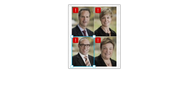 Clockwise from top Craig Huntbatch, Marije Hulshof, Anke Mastenbroek and Anton van der Sanden