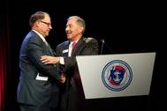 Coast Guard Foundation Chairman and American Bureau of Shipping (ABS) Director, Will Jenkins introduced Mr. Bouchard. (Photo: Coast Guard Foundation)