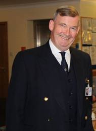 Commander Brian Boxall-Hunt, chief executive of the Society