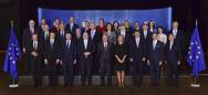 The EU Commission is composed of the College of Commissioners of 28 members, including the President and Vice-Presidents. Photo: European Commission