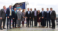 Connecticut Port Authority and Governor Lamont announced $93 million public-private investment in State Pier to develop Connecticut into the center of New England’s offshore wind industry. (Photo: CPA)